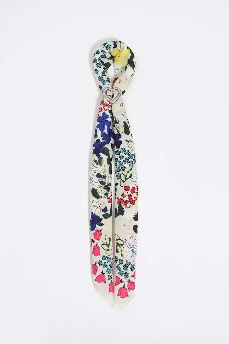 

Очаровательный платок для сумки с принтом Bimba y Lola, бежевый