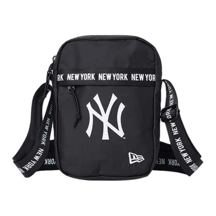 

New Era Кожаная сумка через плечо, Black