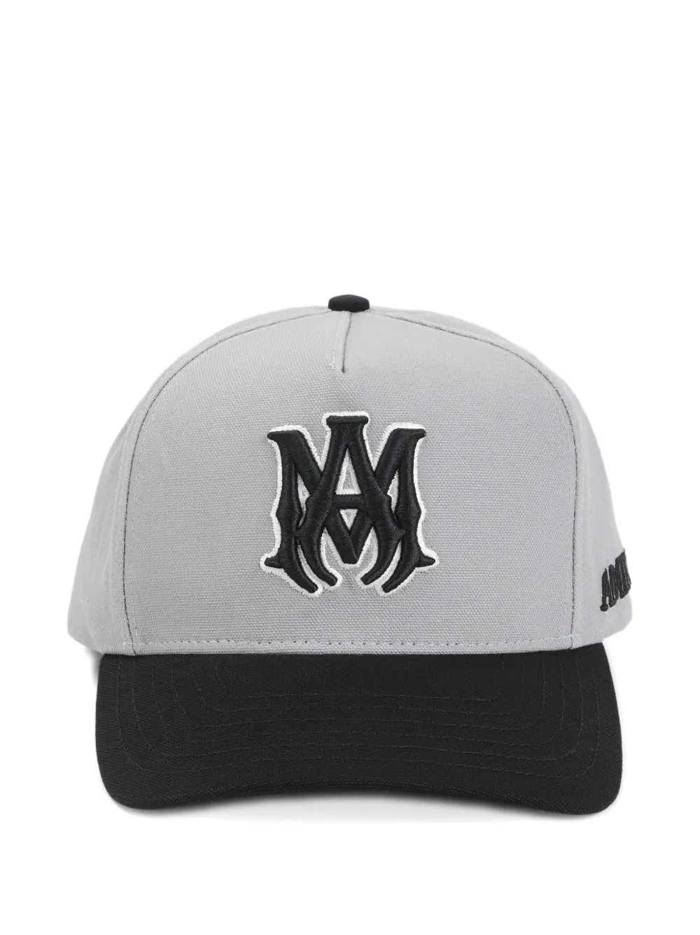 

Бейсболка с вышитым логотипом Amiri, серый