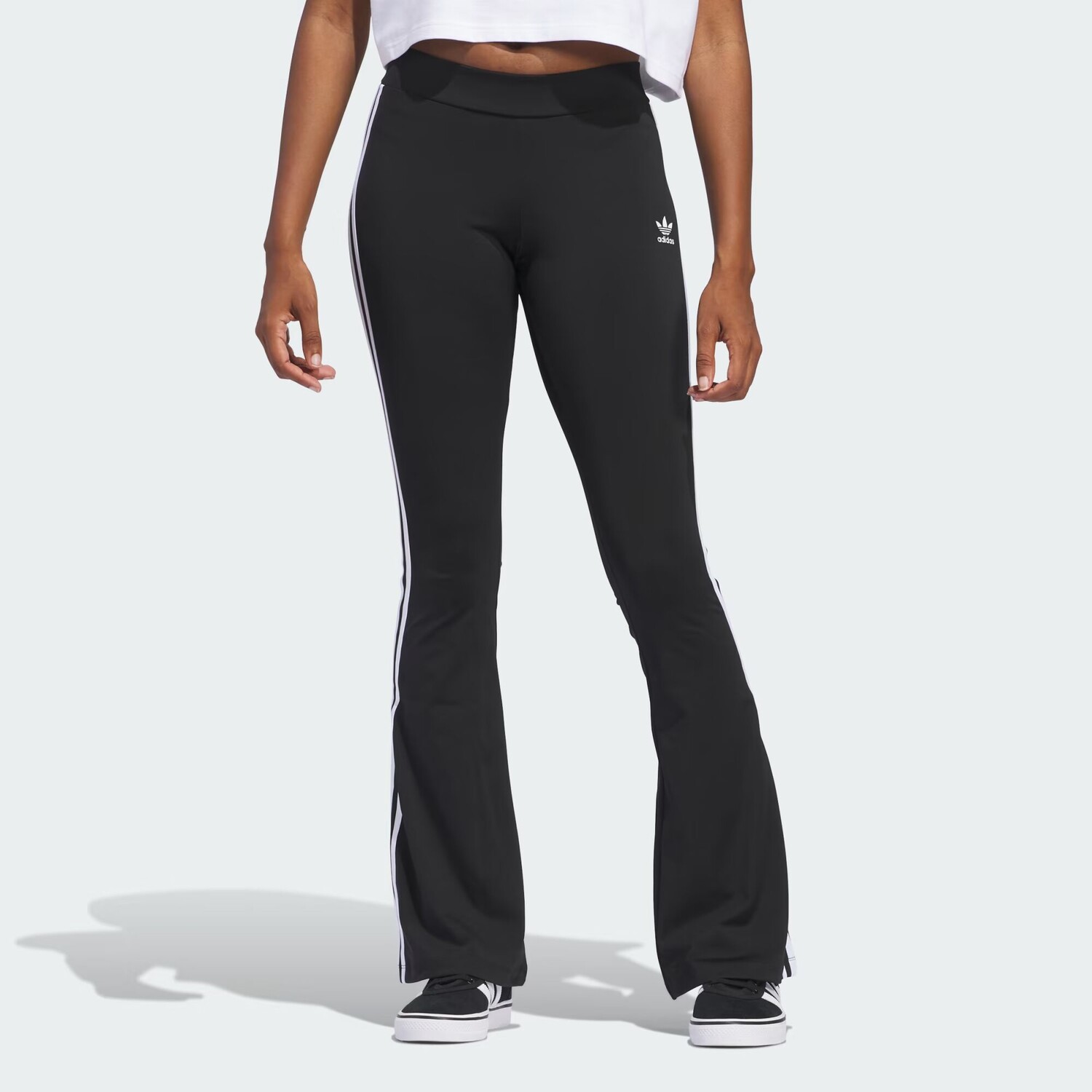 

Расклешенные леггинсы Adidas, цвет Black