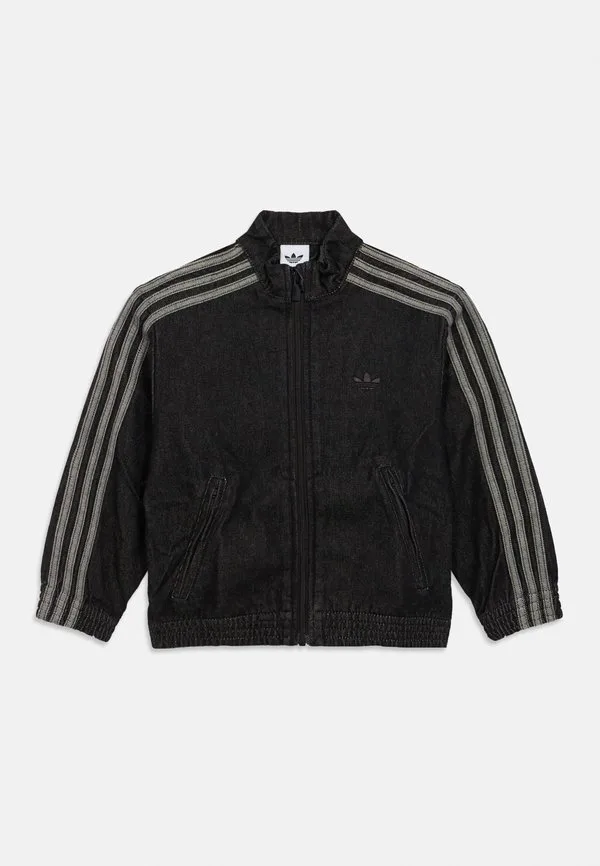 Джинсовая куртка firebird track kids унисекс Adidas Originals, True Black Denim