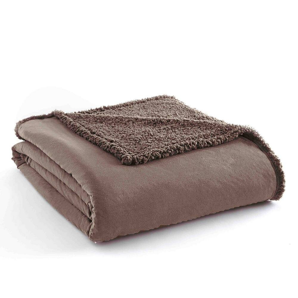 

Одеяло Micro Flannel Sherpa, цвет Hazelnut