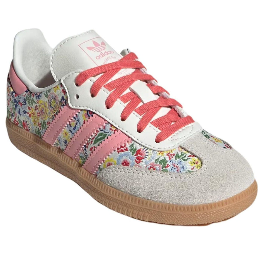 Кроссовки (PS) adidas x Liberty London Samba OG 'Floral Embroidery', розовый — фото 3