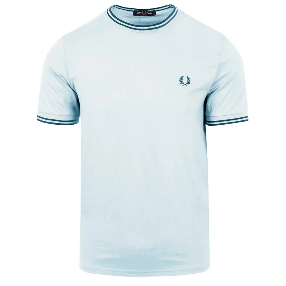 

Футболка с коротким рукавом Fred Perry Twin Tipped, синий