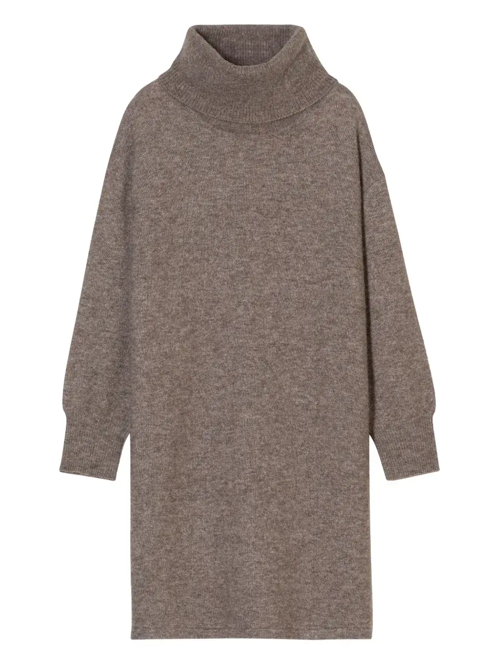 

Платье миди с высоким воротником и длинными рукавами Closed, коричневый