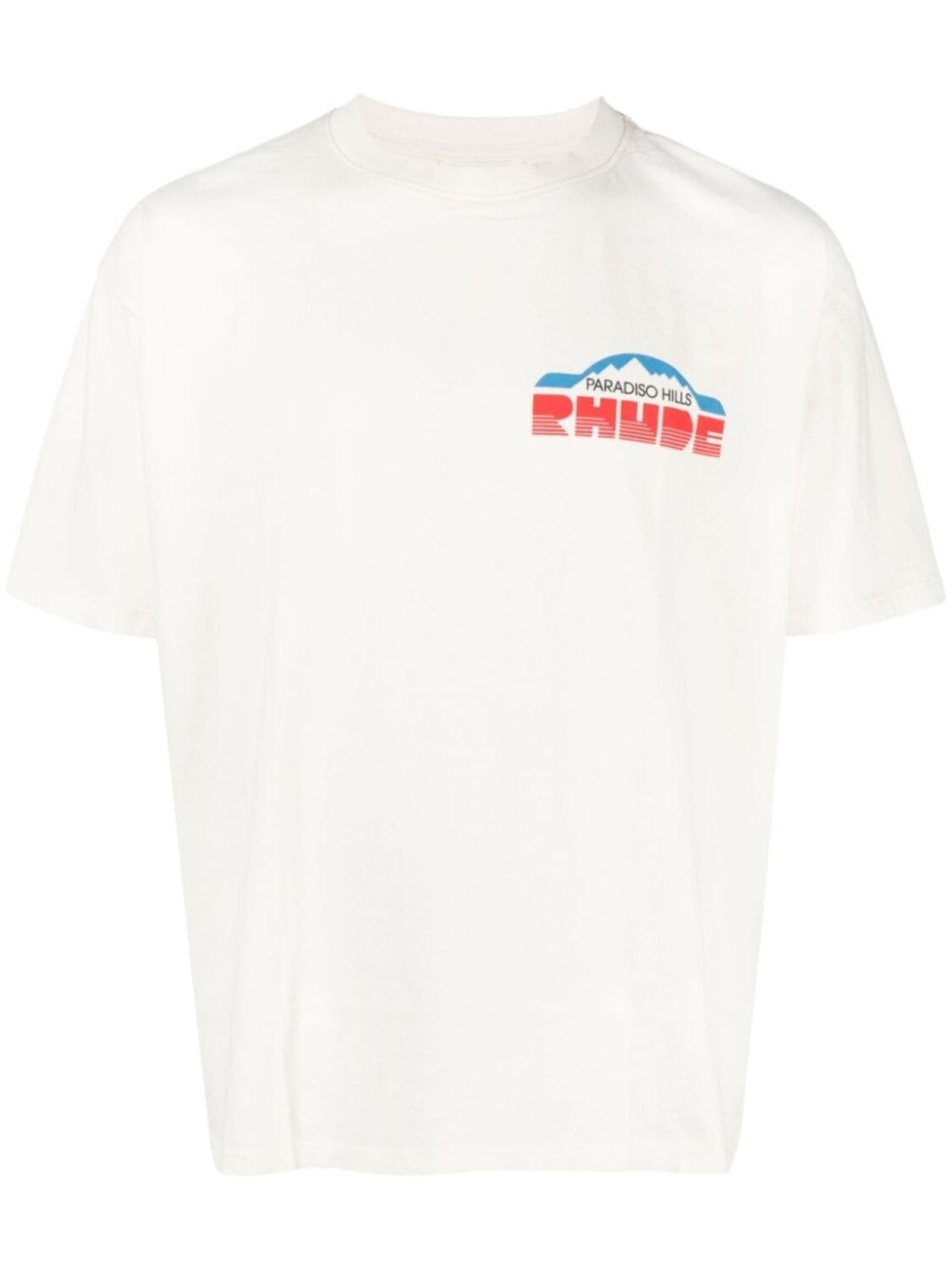 

RHUDE футболка Paradiso Rally, белый