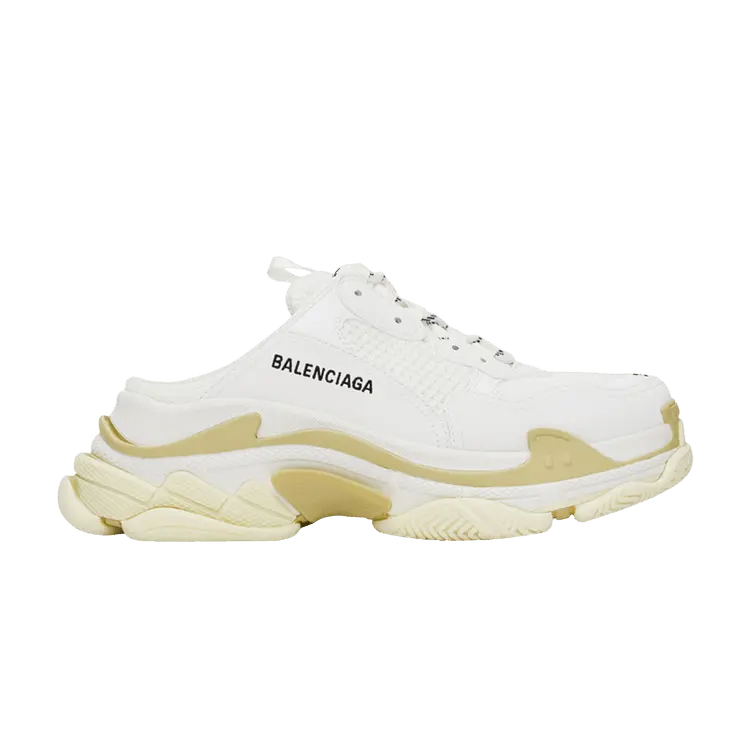 Мюли Balenciaga Wmns Triple S Mule 'White', белый