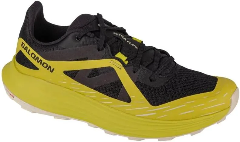 Мужские кроссовки для трейлового бега Salomon ULTRA FLOW, желтый — фото 3