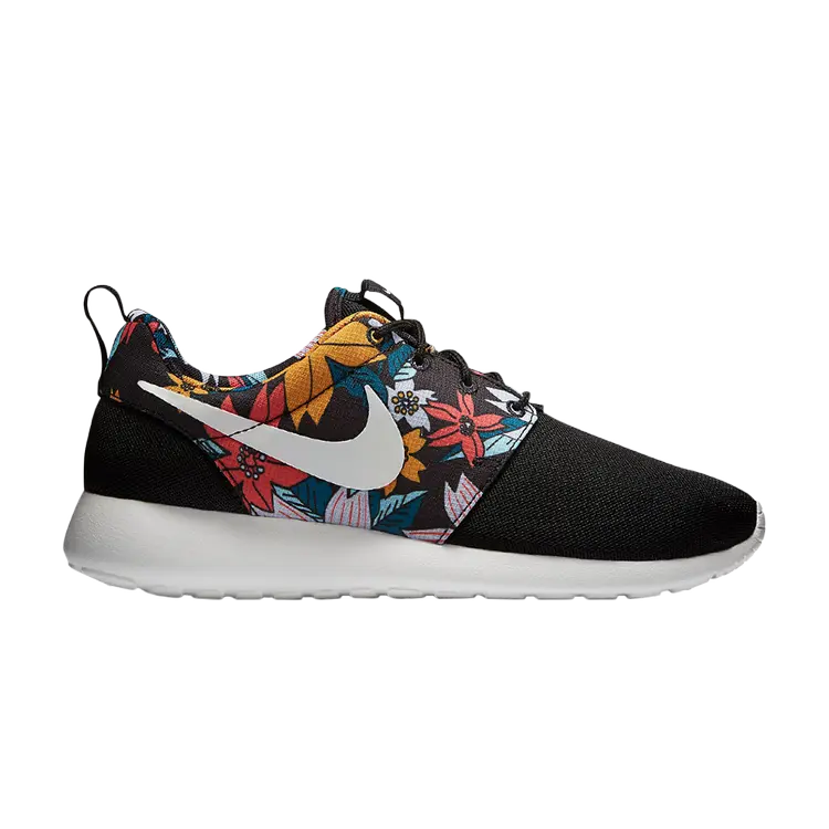 Кроссовки Nike Wmns Roshe Run Print 'Aloha', черный