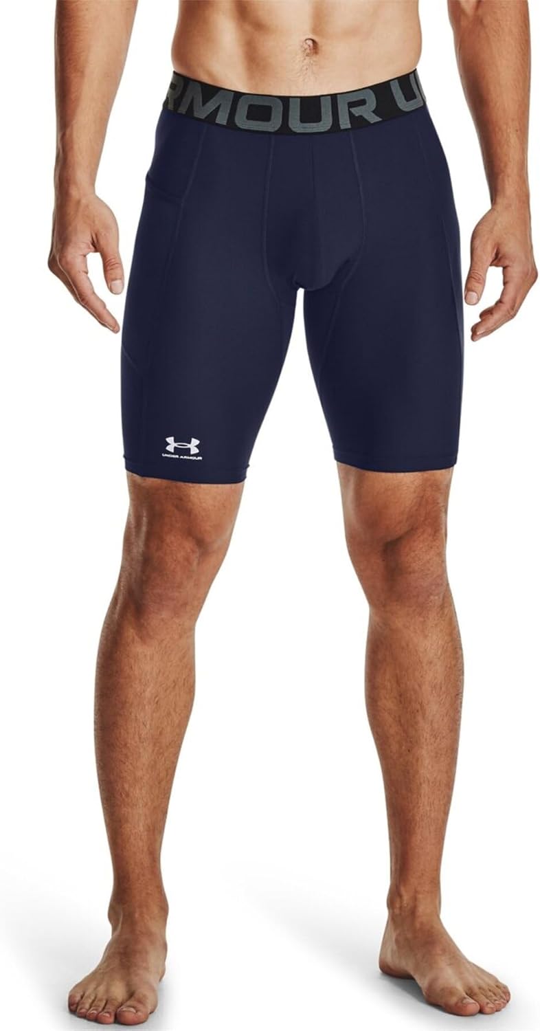 

Мужские шорты Under Armour HeatGear, Midnight Navy (410)/White