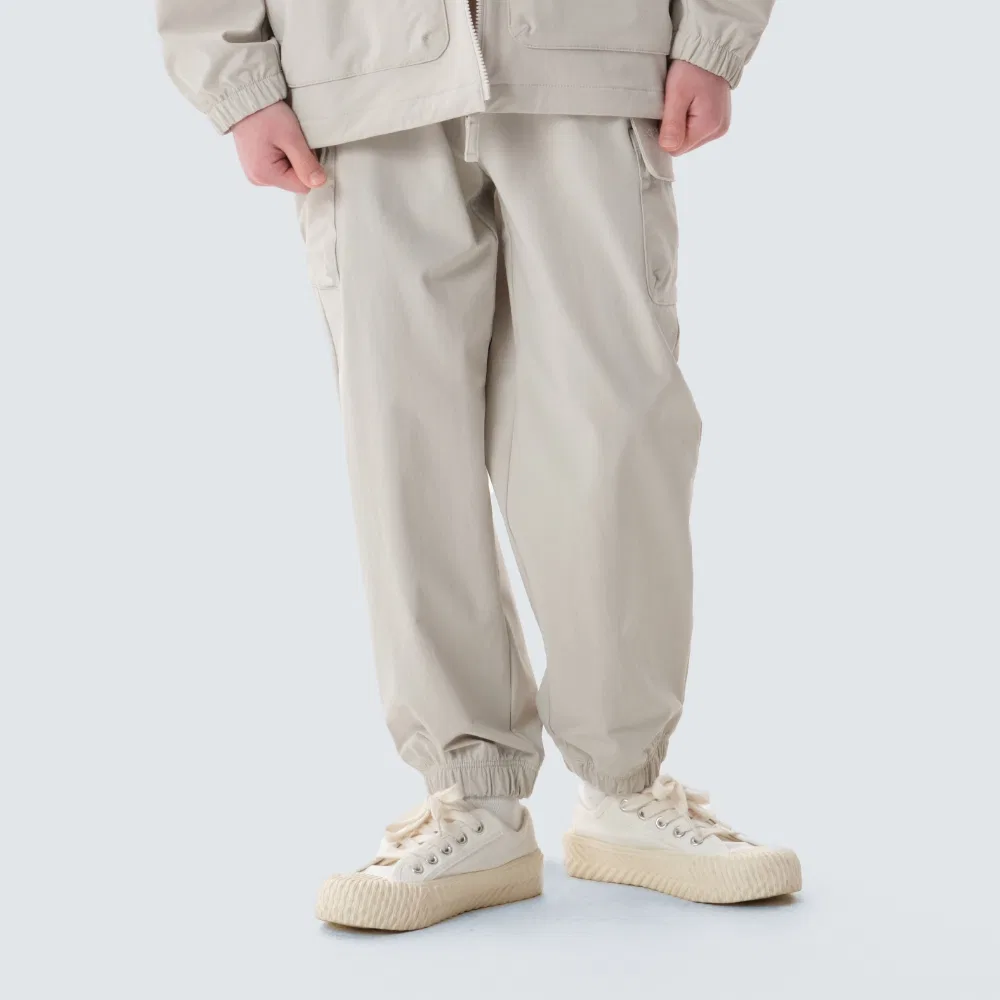 Детские джоггеры Snowpeak Apparel Kids Lago Air, светло-бежевые