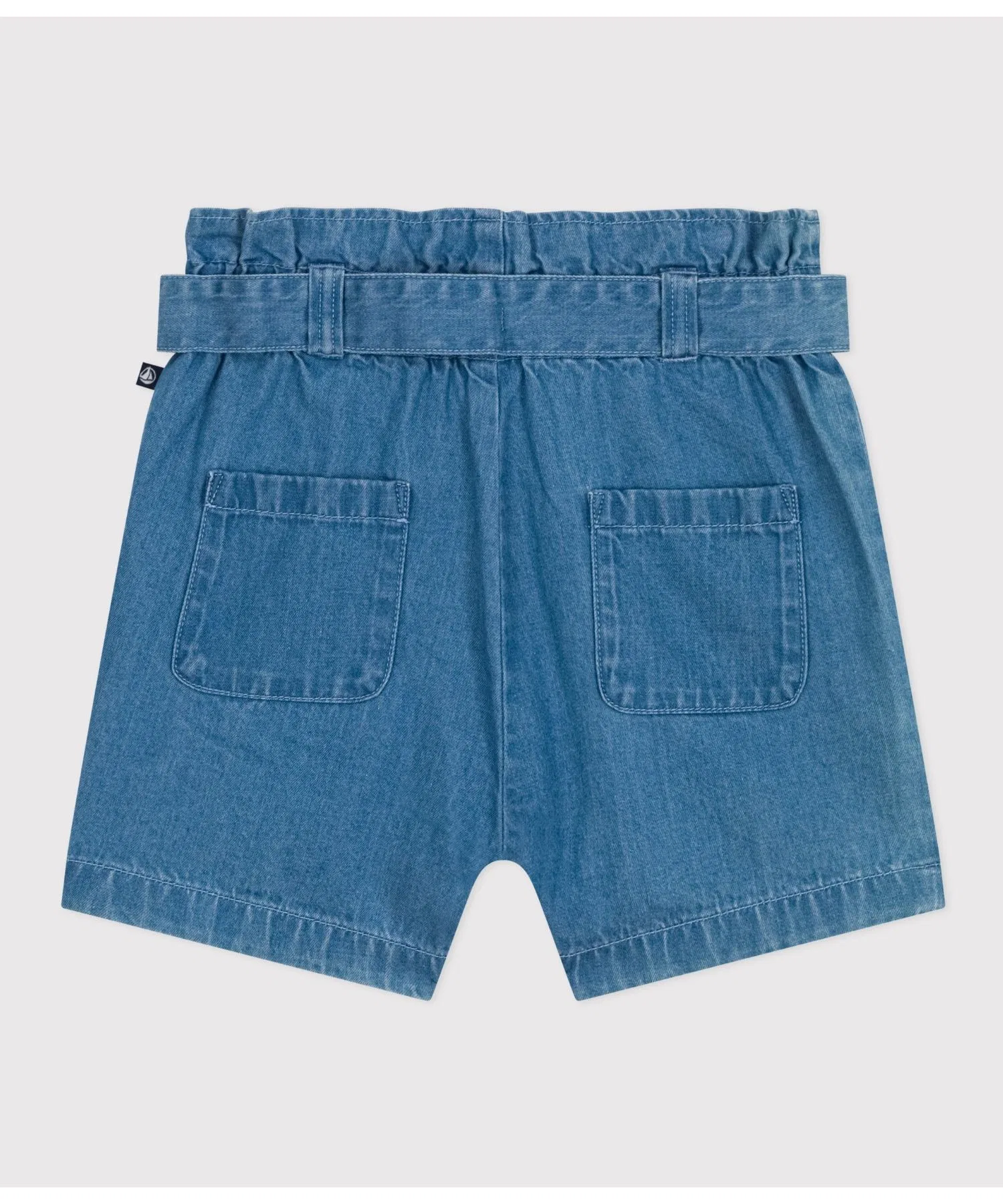 Детские шорты PETIT BATEAU из легкого денима — фото 2
