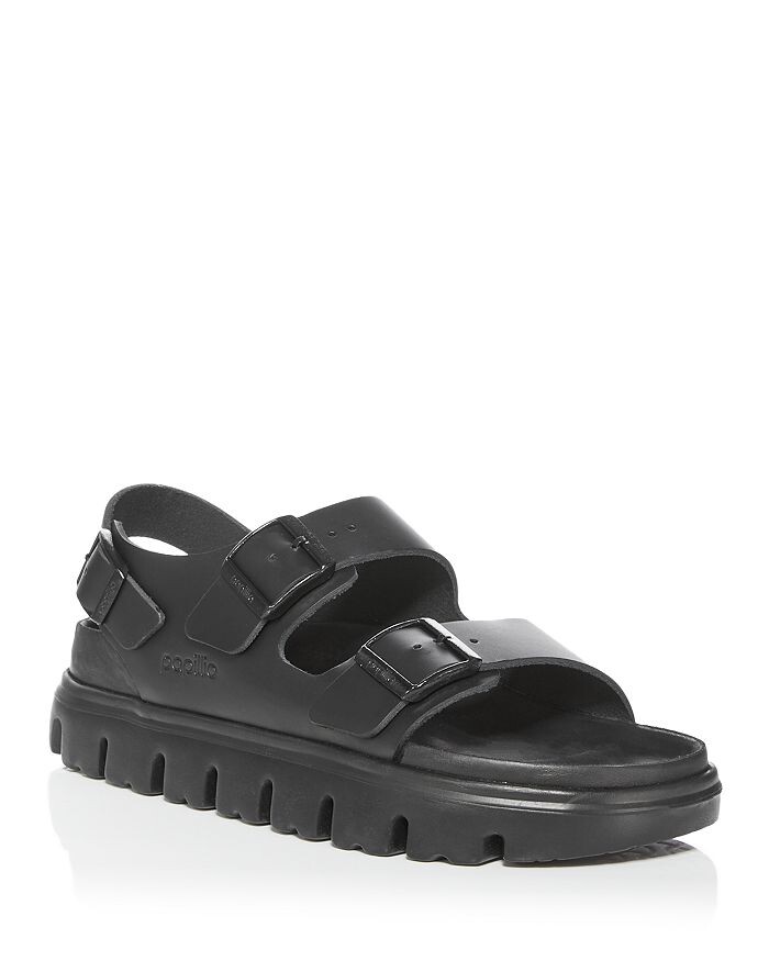 Женские сандалии Milano на толстой подошве с ремешком на пятке Birkenstock