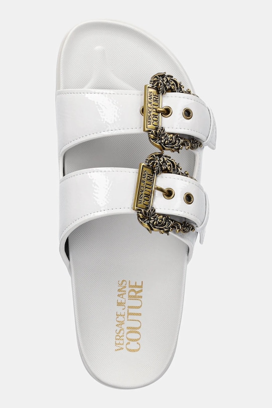 Шлепанцы Versace Jeans Couture, белый — фото 4