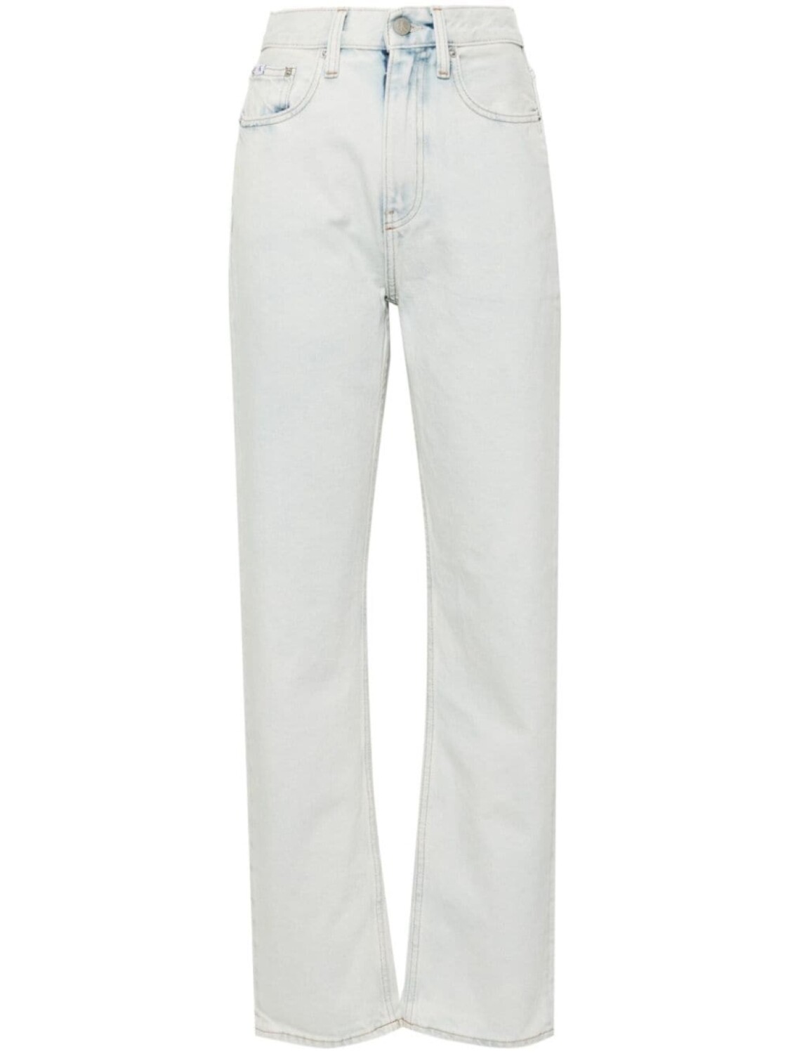 

Calvin Klein Jeans прямые джинсы с завышенной талией, синий