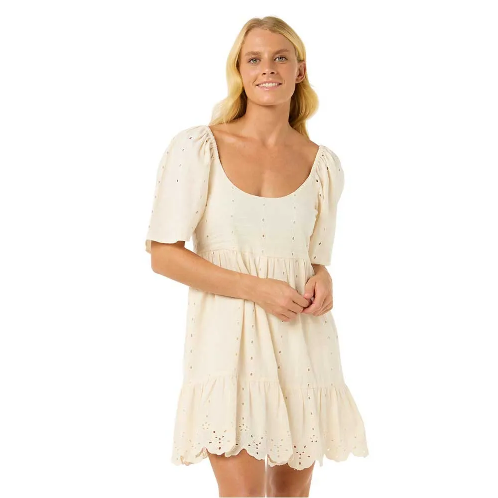 

Платье Rip Curl San Carlos La Joya short sleeve short, бежевый