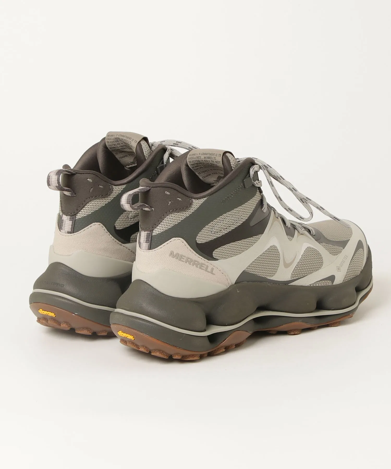 Мужские кроссовки Merrell Speed ​​Arc Matis Mid GORE-TEX серые — фото 2