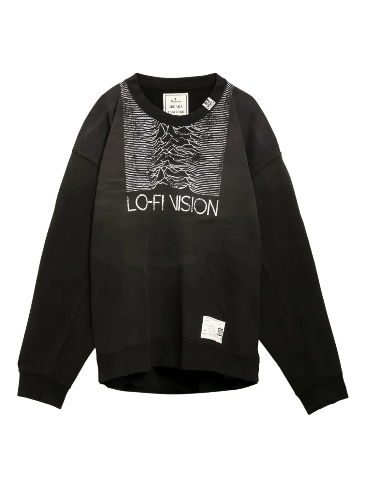 

Maison MIHARA YASUHIRO толстовка с драпировкой, черный