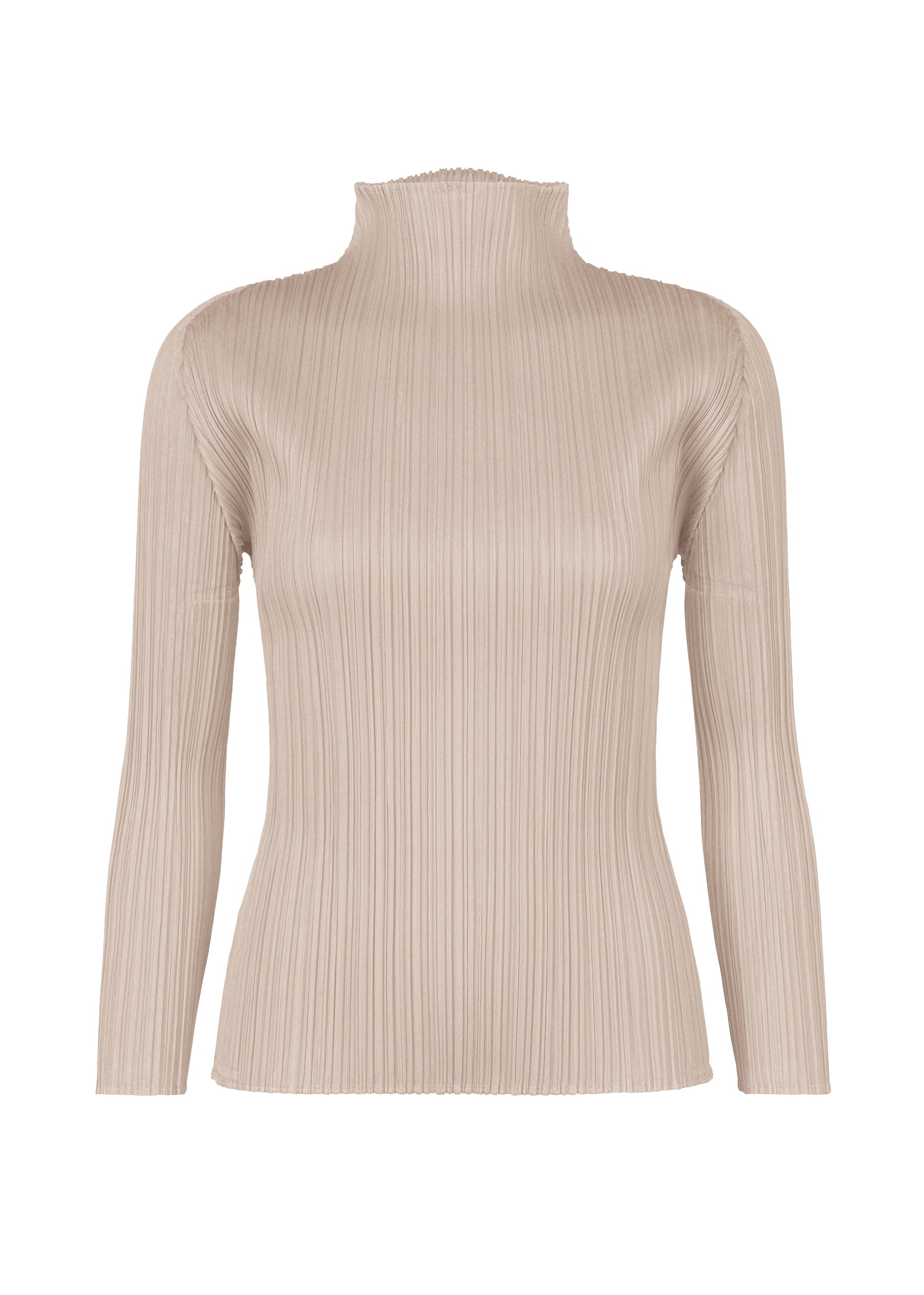 

Топ new colorful basics 4 Pleats Please Issey Miyake, бежевый