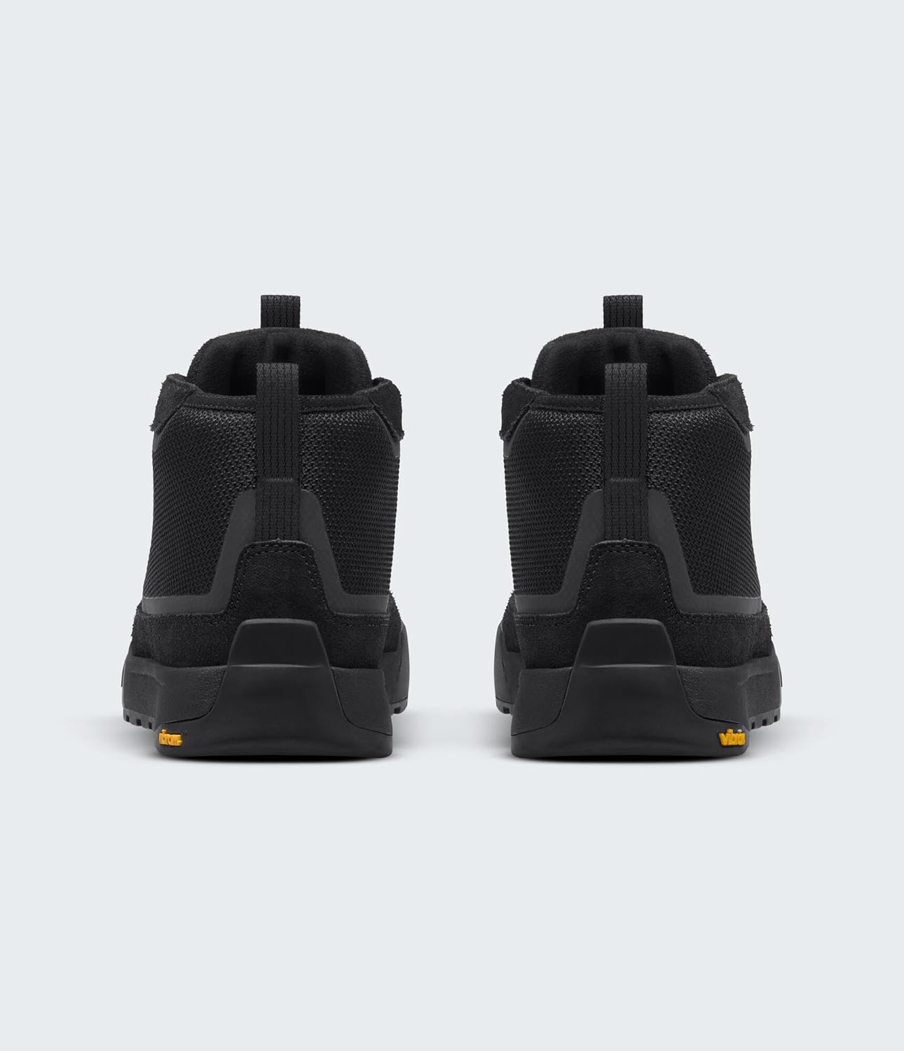 Унисекс-зимние ботинки The North Face Clyffe Mid с утеплителем и водонепроницаемой мембраной, Кроссовки-ботинки для мужчин и женщин с подошвой Vibram, черный — фото 2