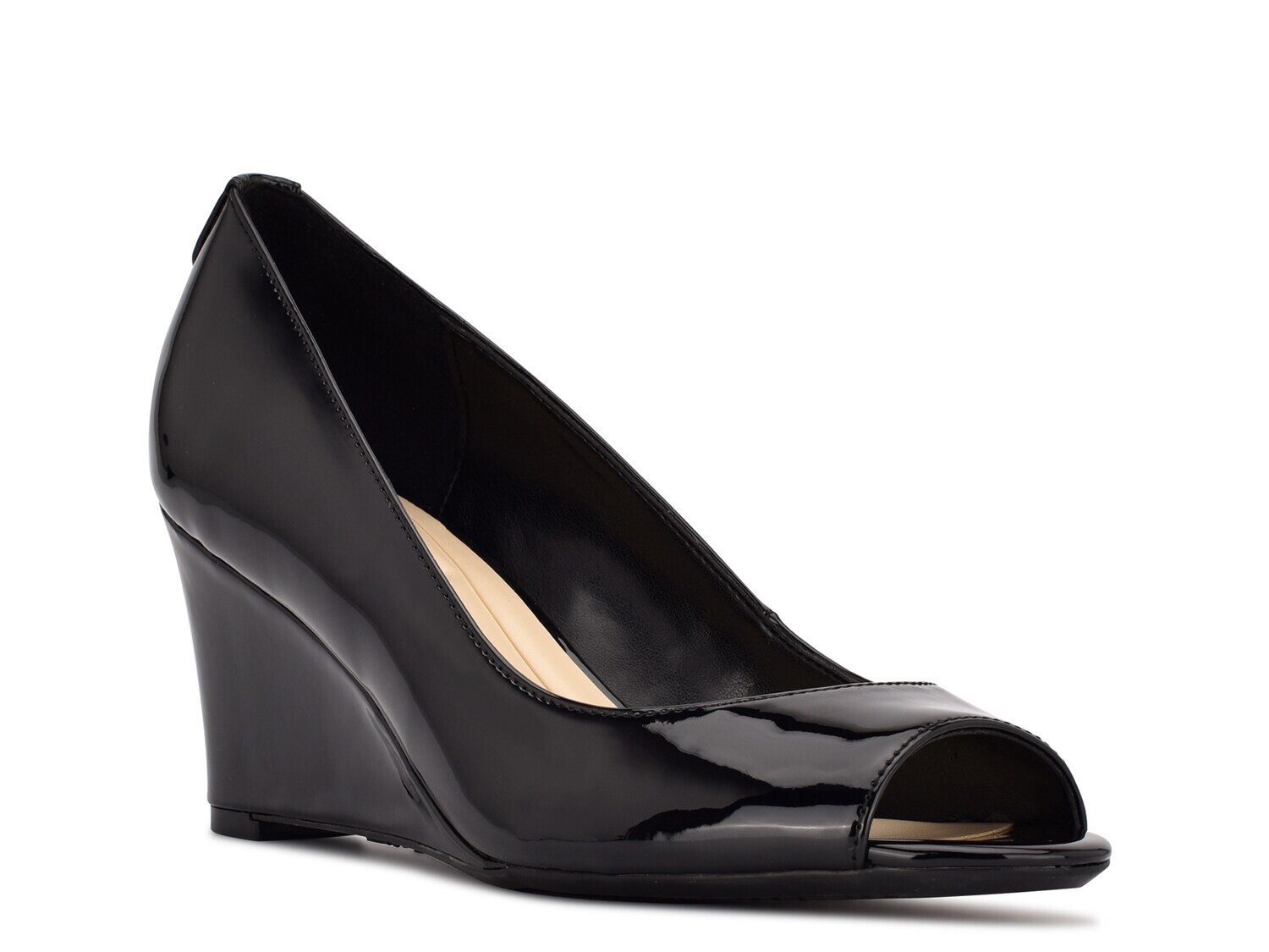 Туфли на танкетке Nine West Cape, черный