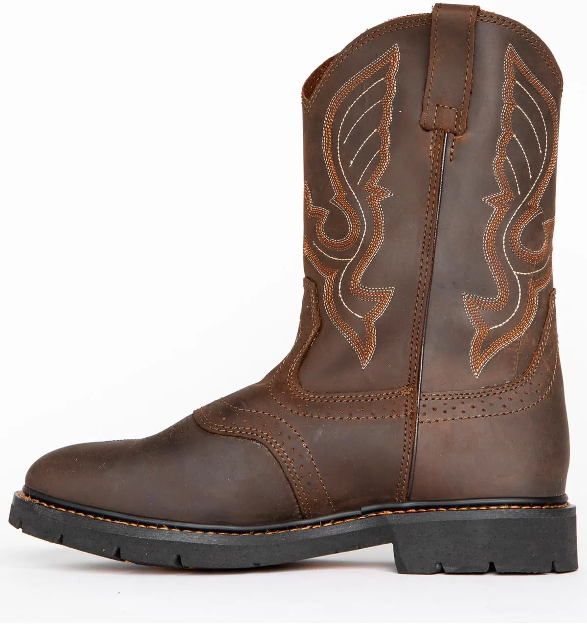 

Мужские рабочие ботинки Cody James Mustang Western с мягким носком - C9rr2, коричневый