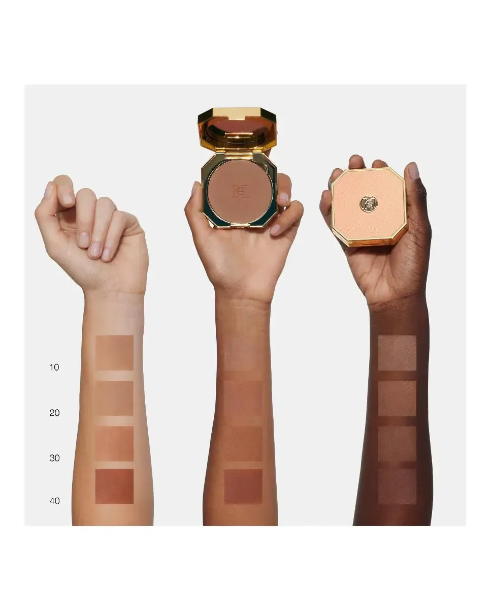 Бронзирующая пудра Nude Couture Matte Bronzer Carolina Herrera, Deep 40 — фото 3