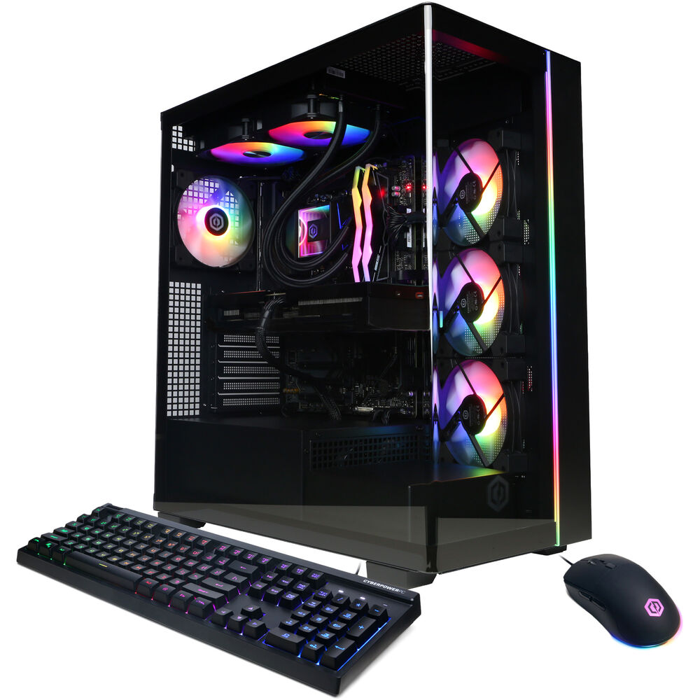 

Настольный компьютер CyberPowerPC Gamer Supreme Liquid Cool (черный)