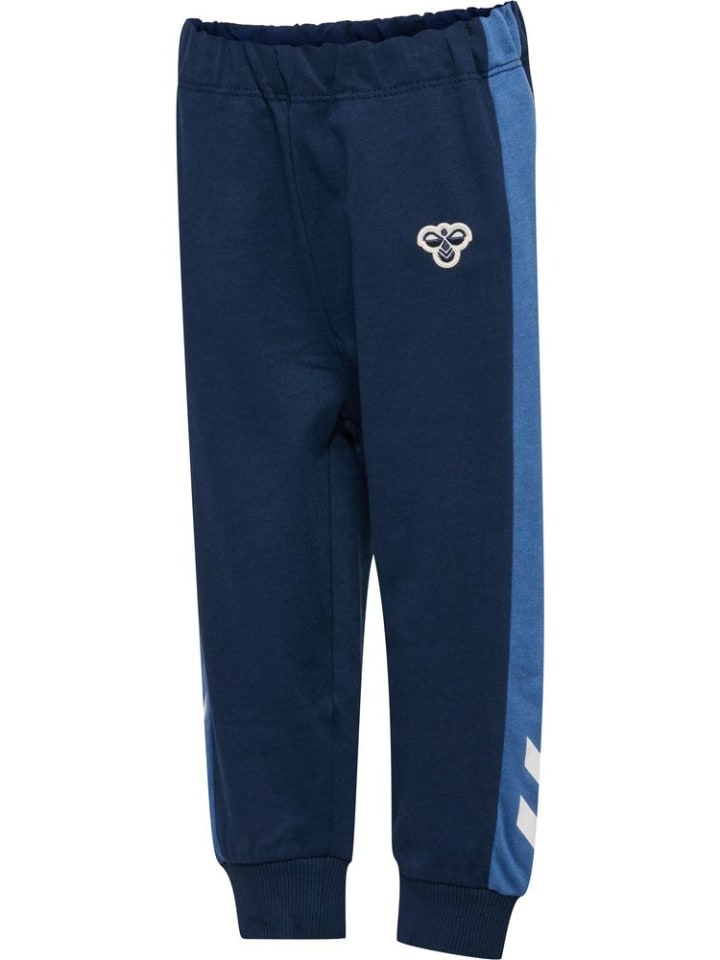 

Hummel Детские спортивные штаны "Hmlmini Reg Block Pants" синего цвета