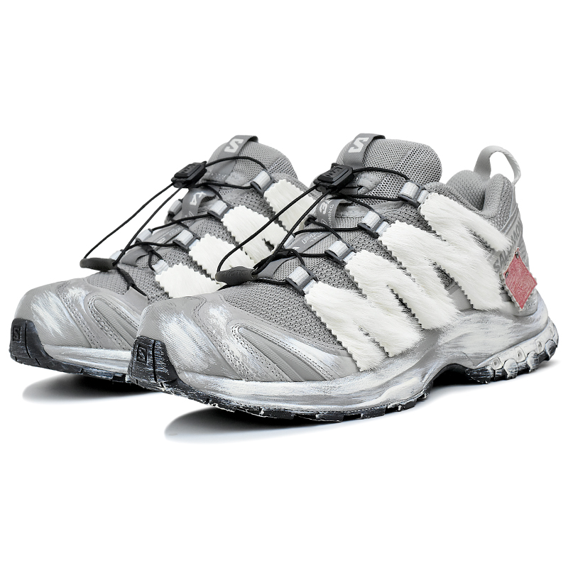 SALOMON Кроссовки для бега XA PRO 3D Abrasion Resistant Low top Unisex Silver Gray — фото 4