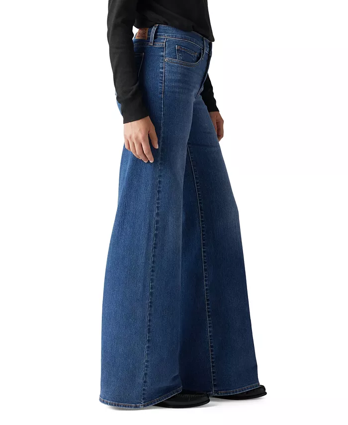 Женские джинсы 318 Shaping Stellar-Stretch с широкими штанинами Levi's, синий — фото 2