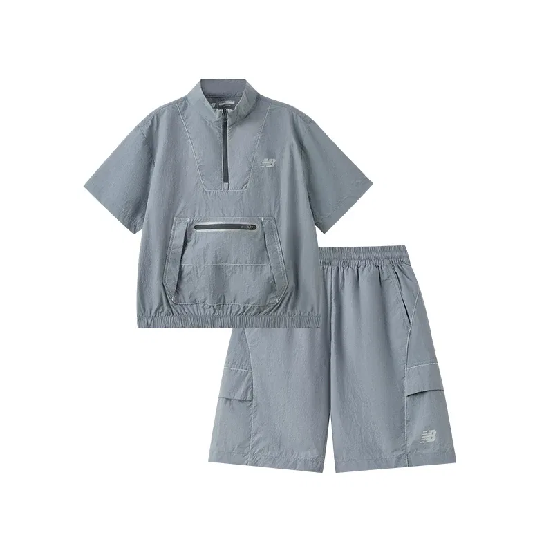 Детский спортивный костюм Casual Sportswear New Balance серый