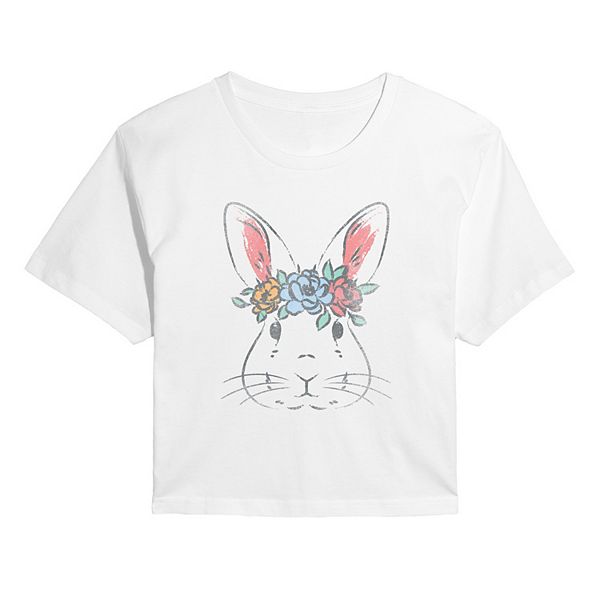 

Детская футболка с кроликом и цветочной короной Licensed Character