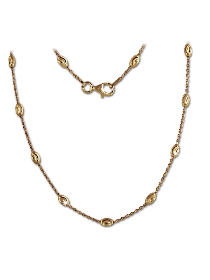 

SilberDream Женские колье SilverDream из серебра 925 пробы с золотым покрытием (333 проба желтого золота), длина около 45 см