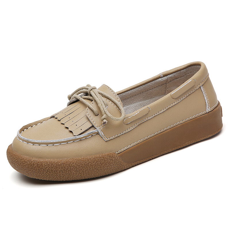 

Туфли женские повседневные Women's Casual Shoes Women's Khaki Reivantix