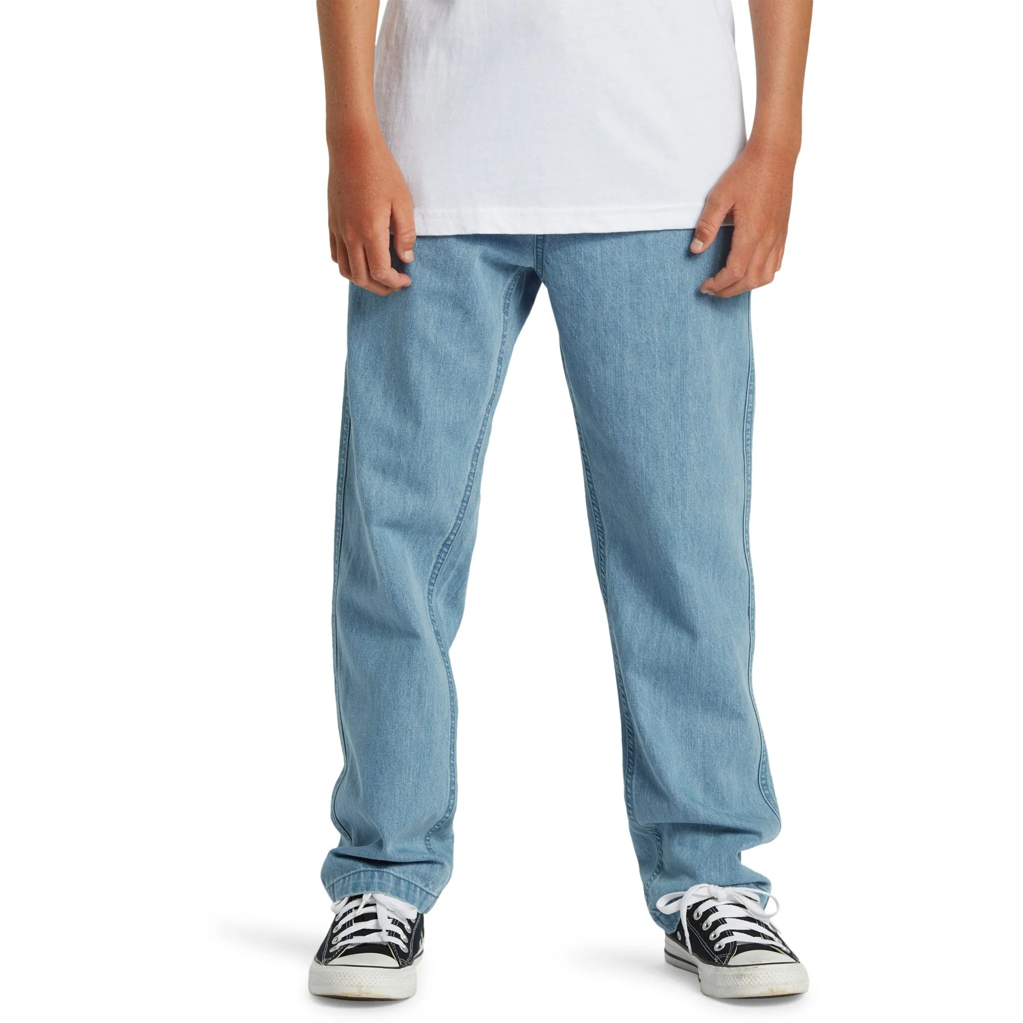 

Брюки из ткани Quiksilver «DNA BEACH DENIM PANT YOUTH», цвет 2001 STONE W
