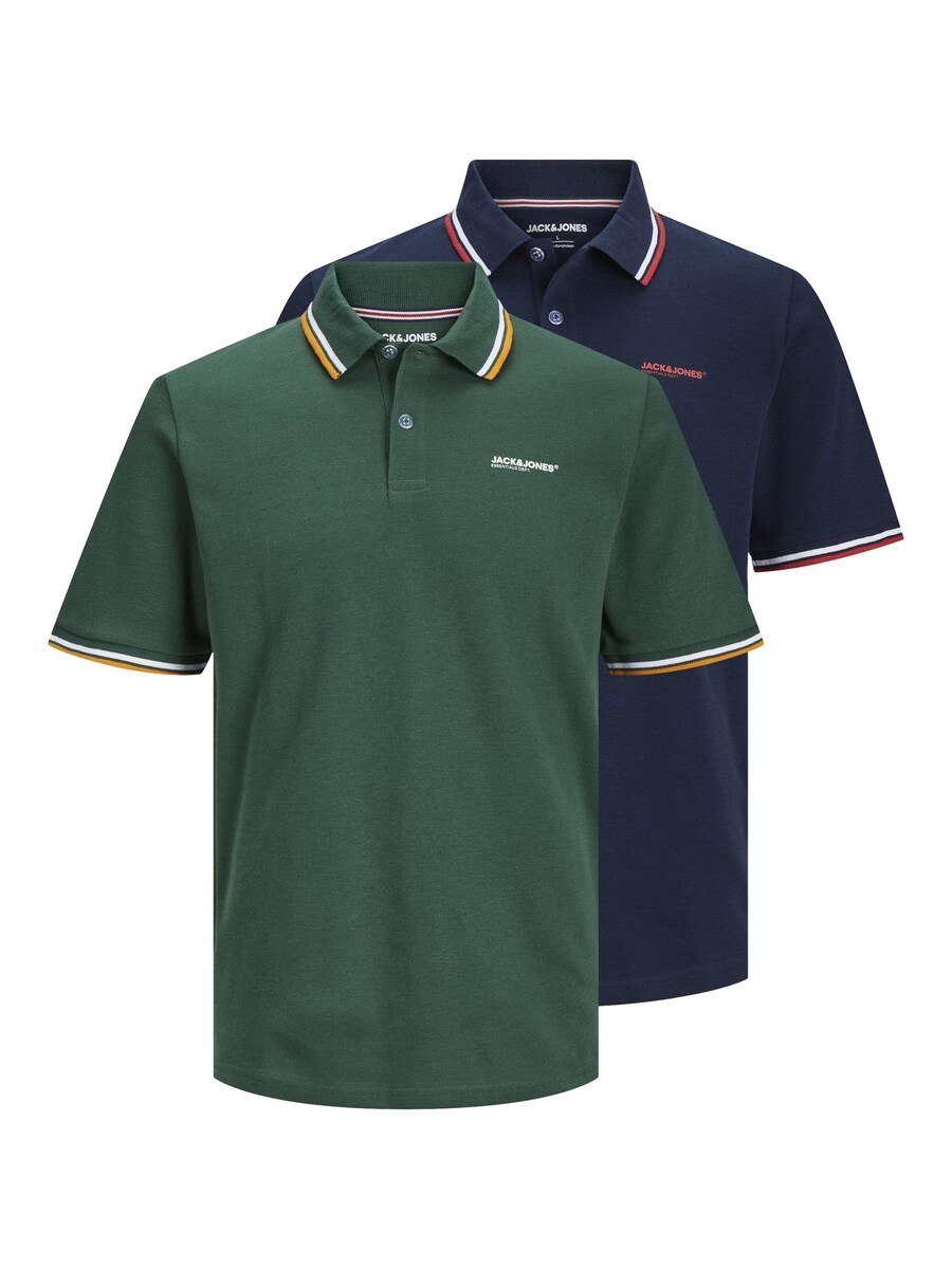 

Рубашка JACK & JONES, цвет Navy/Dark green