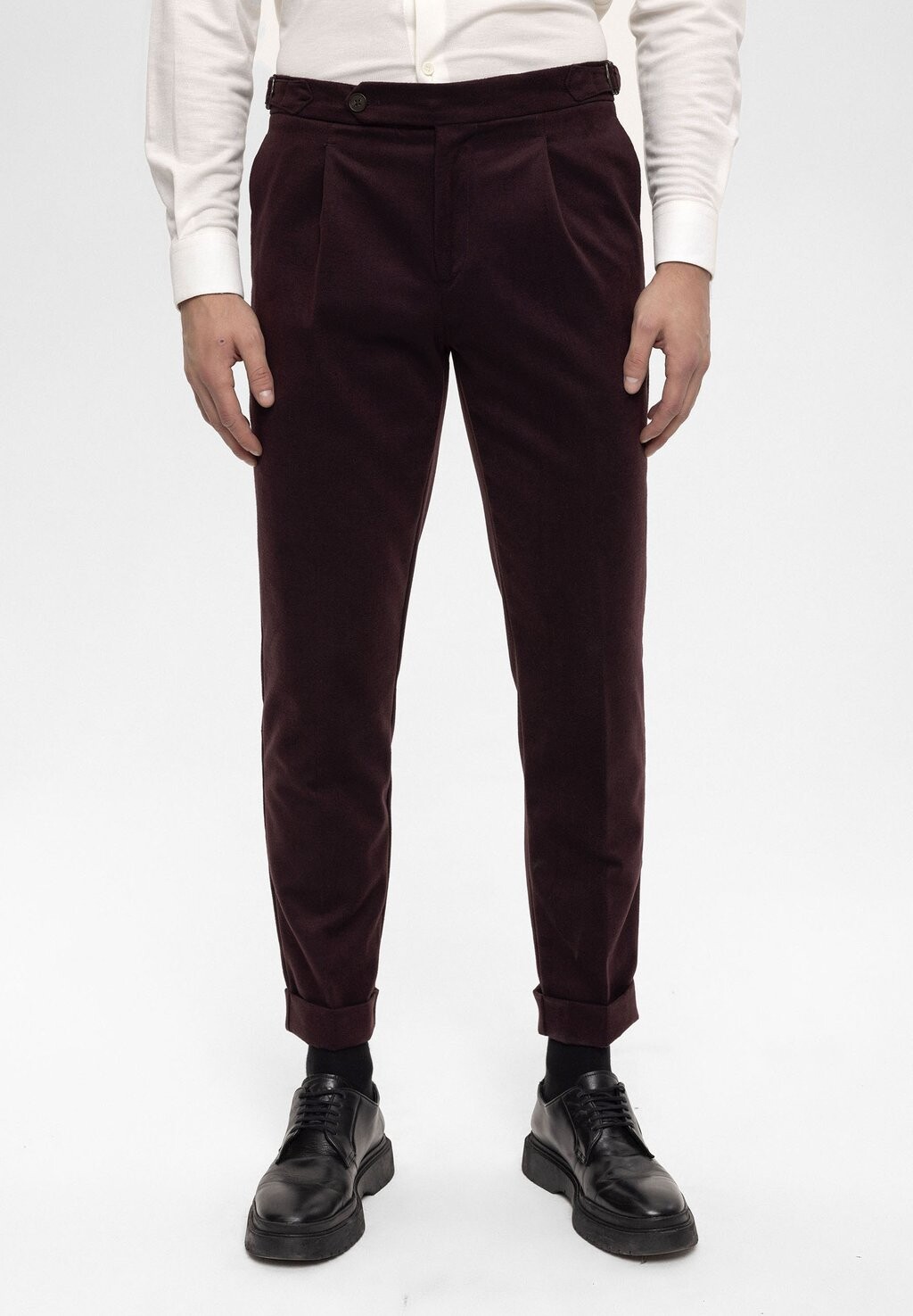 

Брюки High Waist Antioch, цвет burgundy