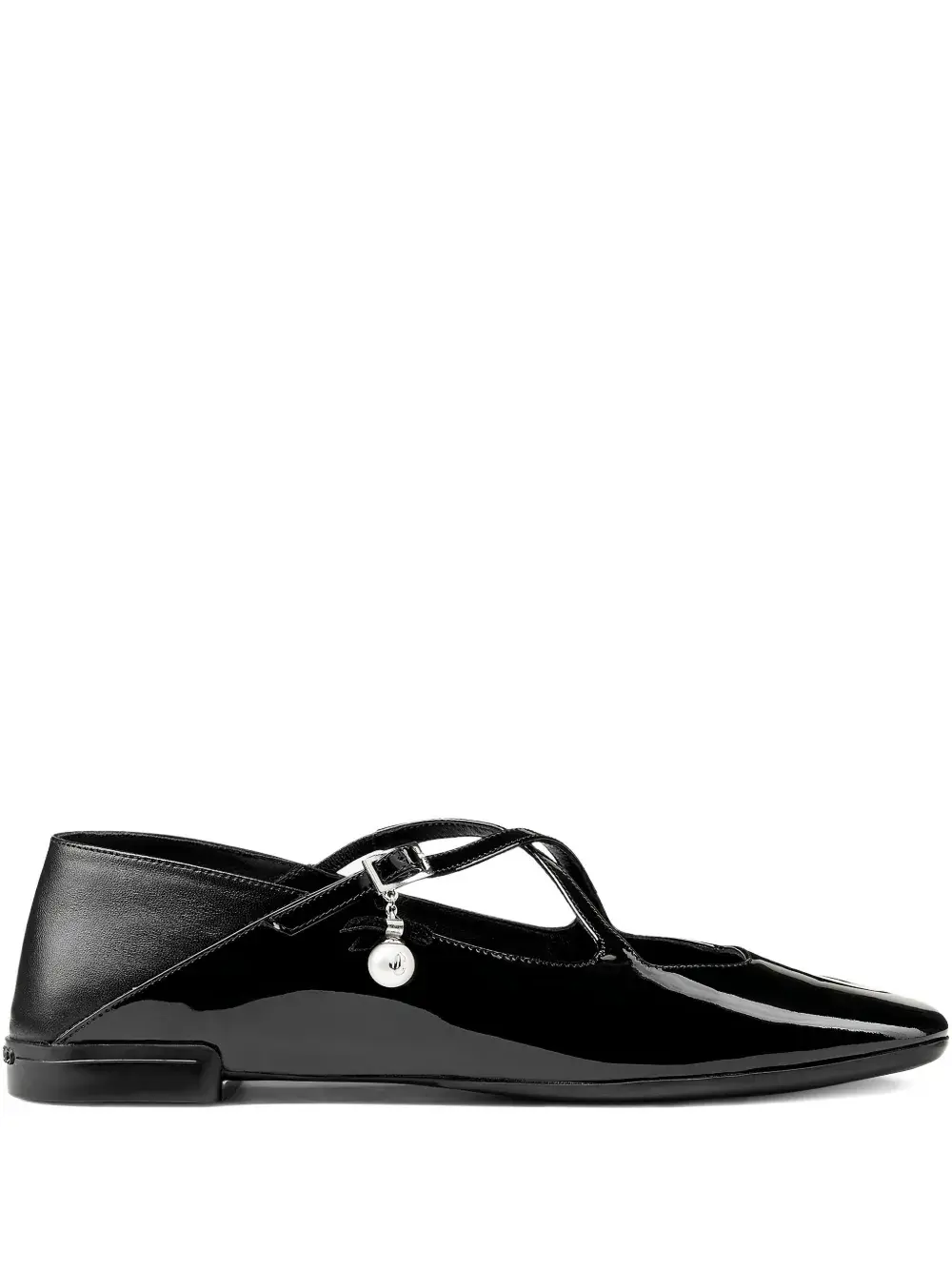 Балетки Eleri JIMMY CHOO, черный
