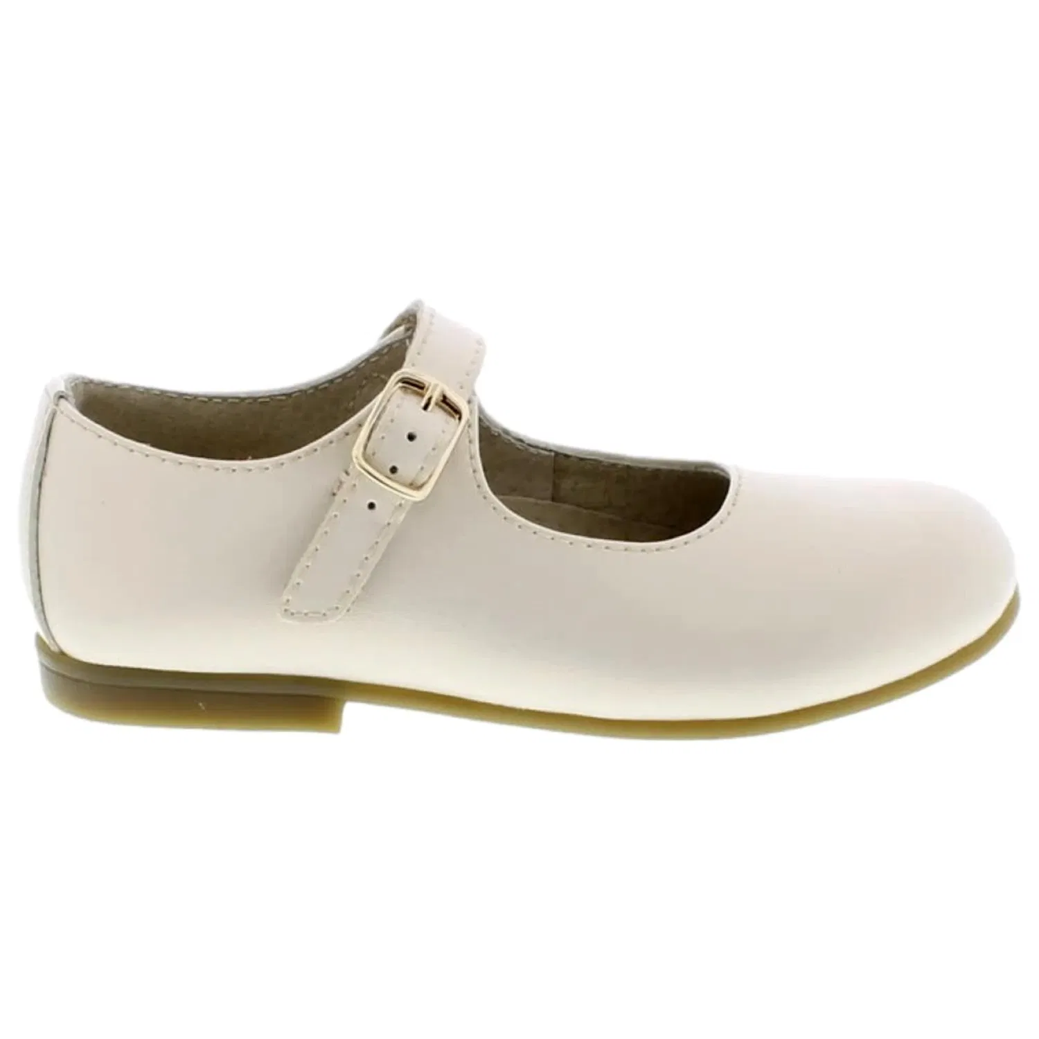 Foot Mates Laura Mary Jane Heirloom 3134 Pre-School Footmates, бежевый