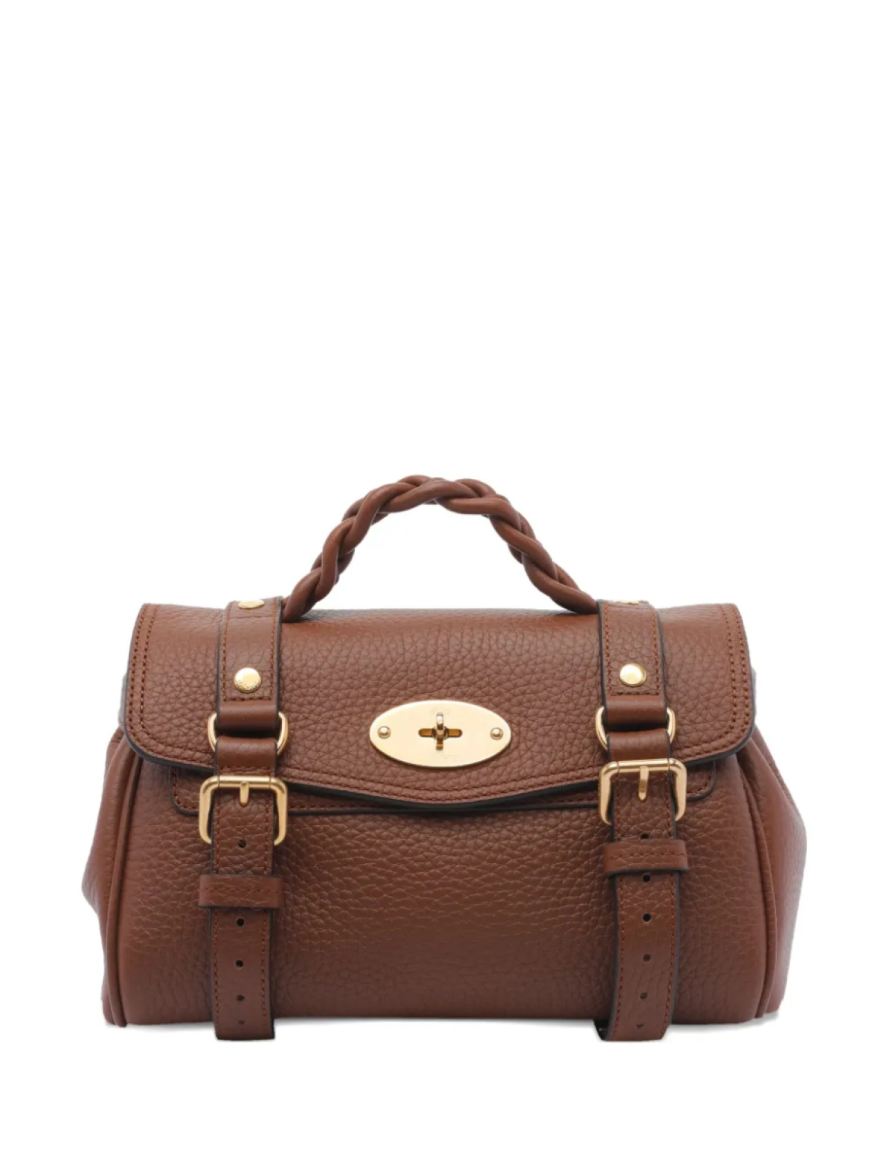 

Кожаная сумка через плечо Mulberry, коричневый
