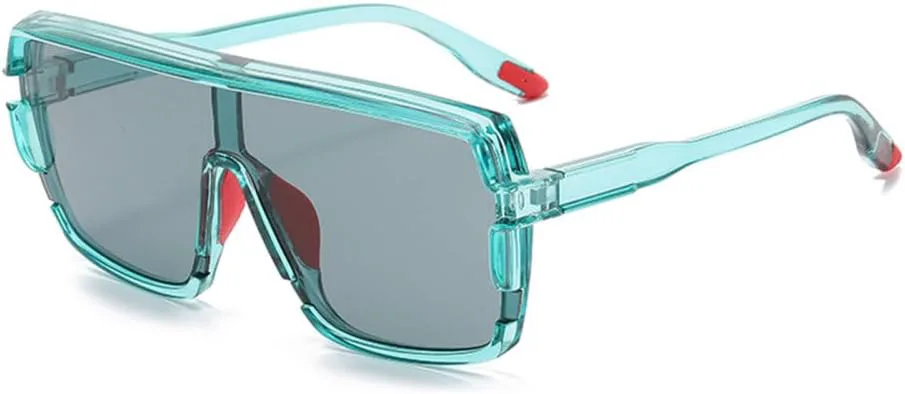 

Крупные квадратные солнцезащитные очки для женщин, роскошные модные солнцезащитные очки для мужчин, тонированные, MTYJ186, зеленые, один размер LVTFCO, Mtyj186 Green