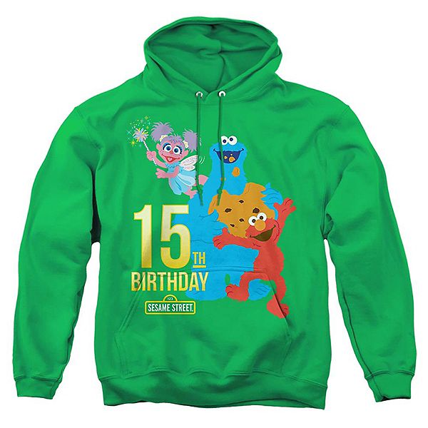 

Толстовка с капюшоном Sesame Street 15th birthday adult Licensed Character