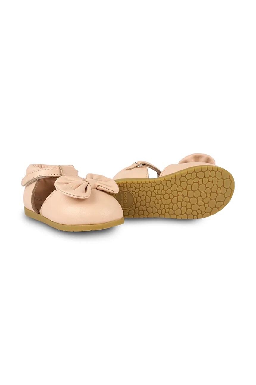 

Детские кожаные балетки Moane Shoes Donsje, розовый