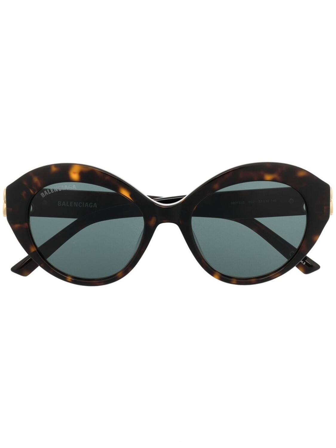 

Balenciaga Eyewear солнцезащитные очки Dynasty в овальной оправе, коричневый