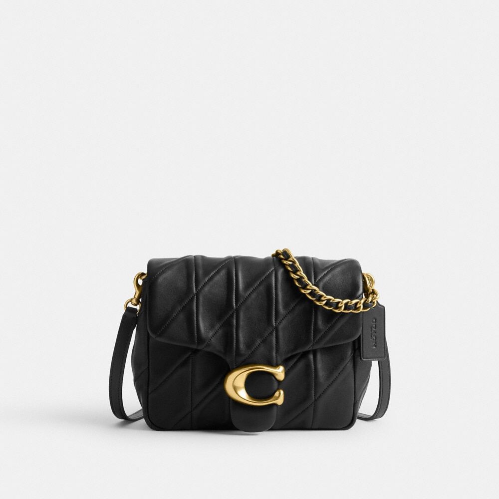 

Сумка через плечо Times Square Tabby со стежкой COACH, цвет brass/black