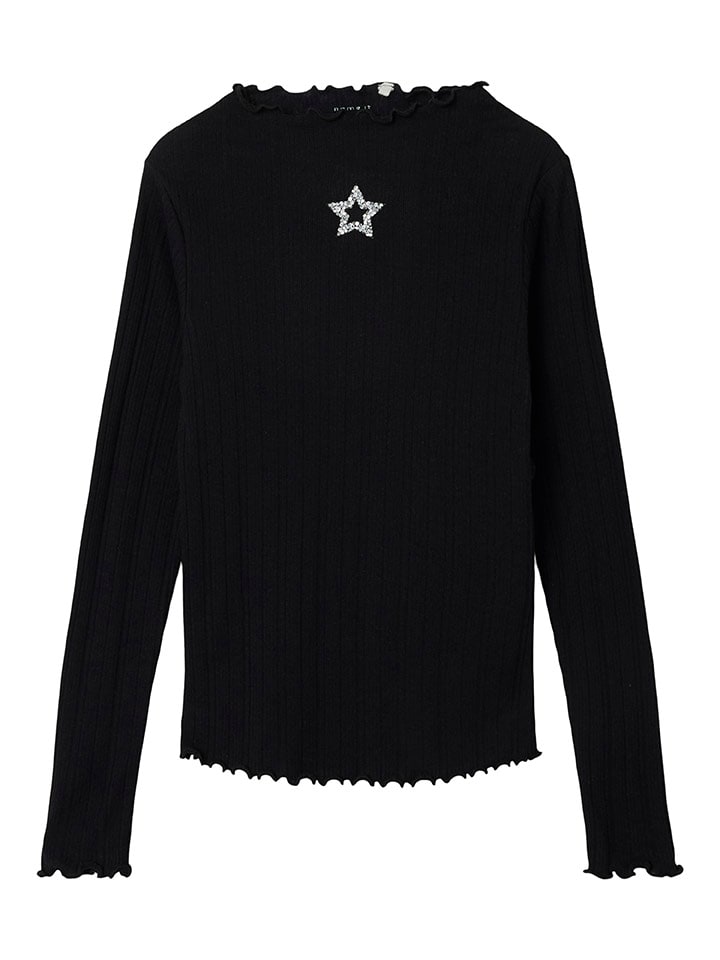

Лонгслив name it Longsleeve Rumala, черный