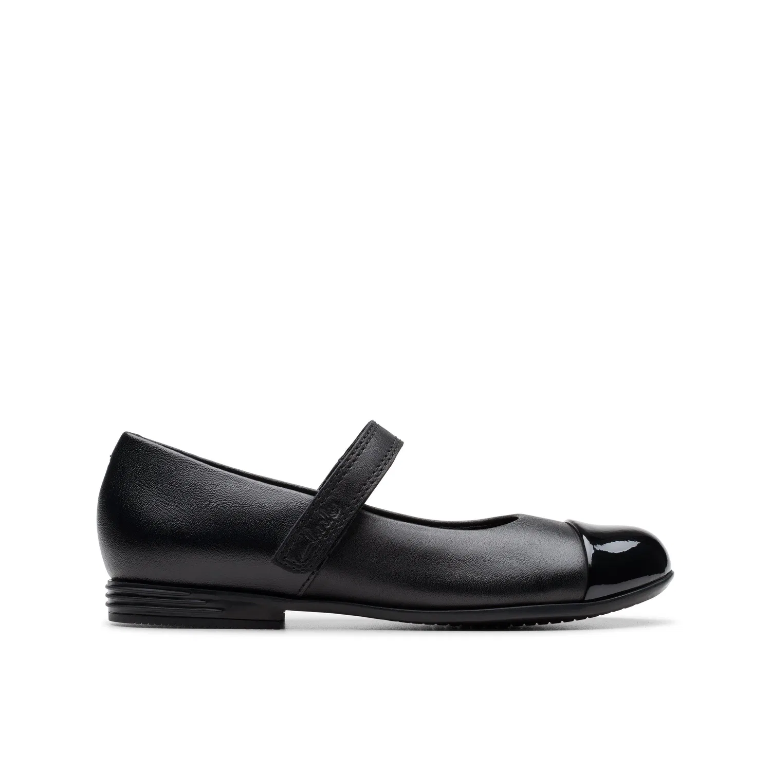 Туфли Mary Jane с мыском Finja Gem Clarks, черный