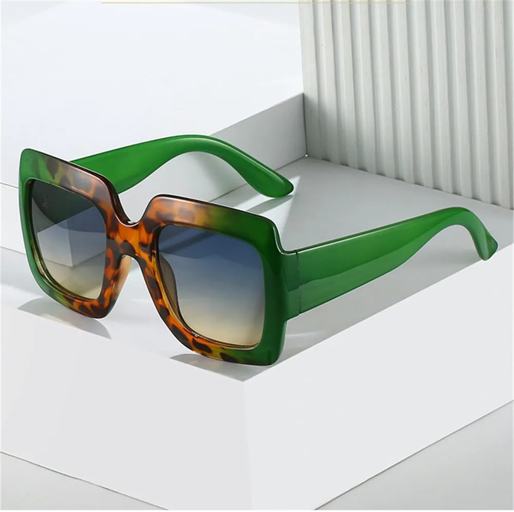 

Солнцезащитные очки UV400 с градиентом в конфетных цветах, увеличенного размера, для женщин и мужчин, для бега и занятий спортом на открытом воздухе UYPTK, Blackblack