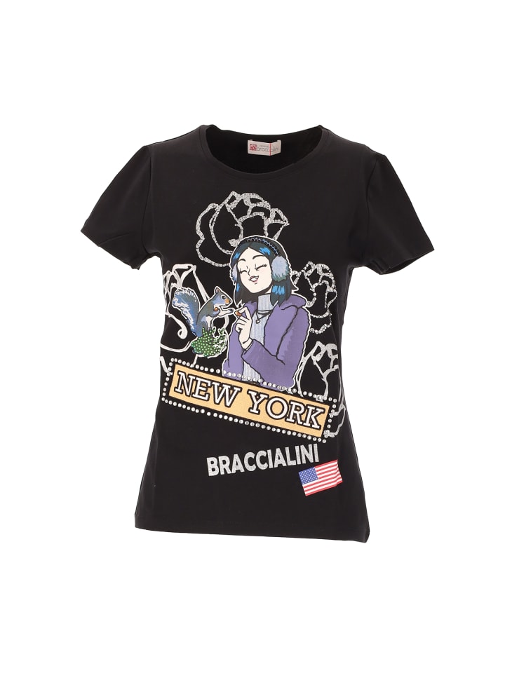 

Топ Braccialini, цвет black-sm